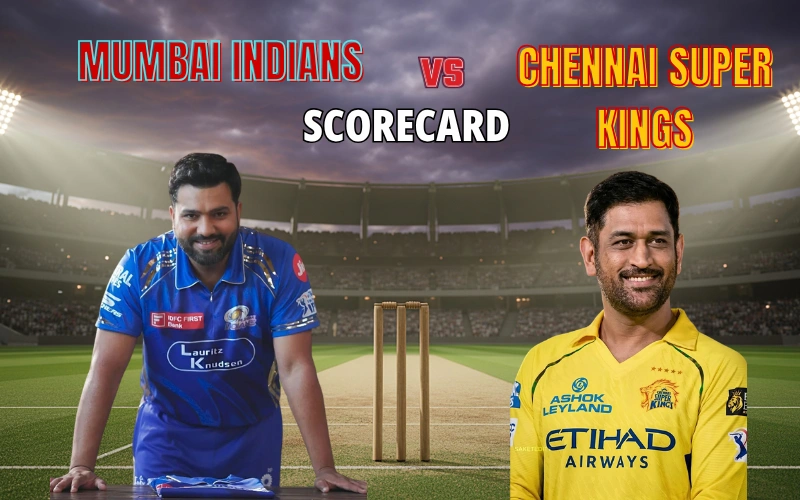 Mumbai Indians Vs Chennai Super Kings Match Scorecard