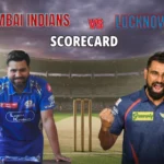 Mumbai Indians Vs Lucknow Super Giants Match Scorecard
