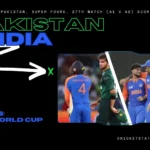 Pakistan National Cricket Team Vs India National Cricket Team Match Scorecard