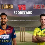 Sri Lanka National Cricket Team Vs Australian Men’s Cricket Team Match Scorecard
