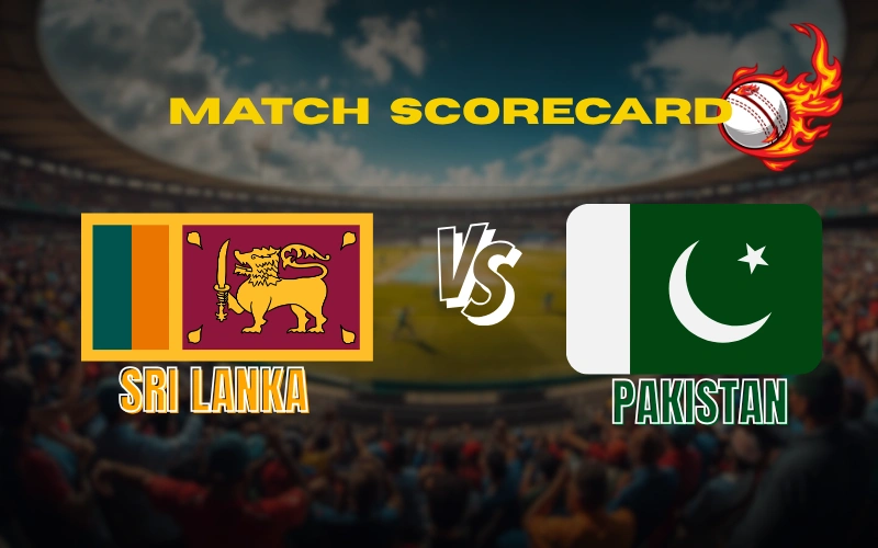 Sri Lanka National Cricket Team Vs Pakistan National Cricket Team Match Scorecard