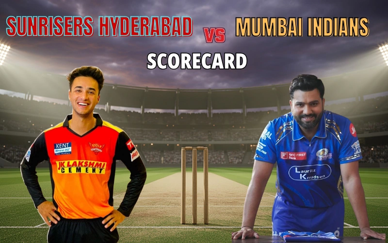 Sunrisers Hyderabad Vs Mumbai Indians Match Scorecard