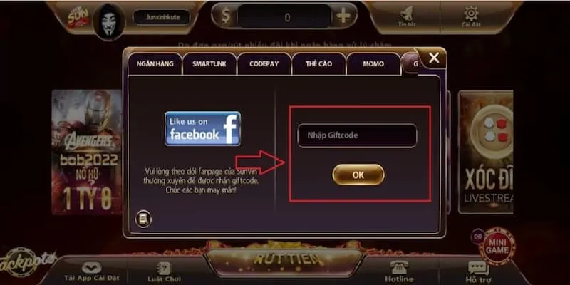 Sunwin Code Giveaway Event: Free Reward Hunting Map