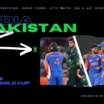 india national cricket team vs pakistan national cricket team match scorecard