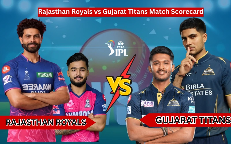 Rajasthan Royals vs Gujarat Titans Match Scorecard