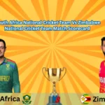 South Africa National Cricket Team Vs Zimbabwe National Cricket Team Match Scorecard