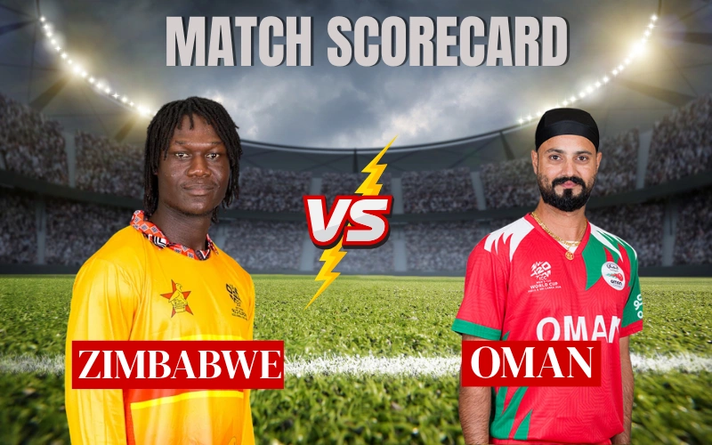 Zimbabwe National Cricket Team Vs Oman National Cricket Team Match Scorecard