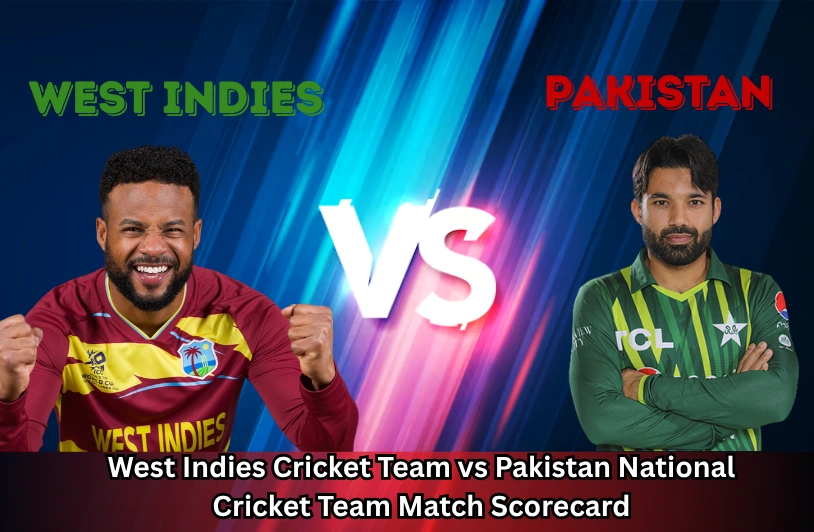 West Indies Cricket Team vs Pakistan National Cricket Team Match Scorecard